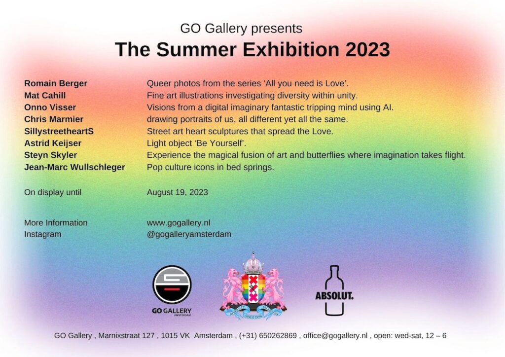 Summer Exhibition GO Gallery Amsterdam